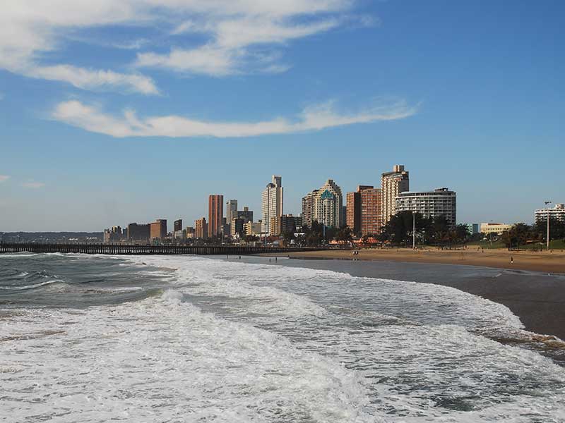 Sol och bad är bäst i Durban